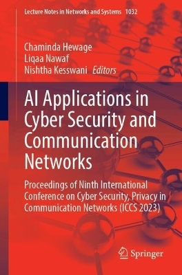 AI Applications in Cyber Security and Communication Networks - 