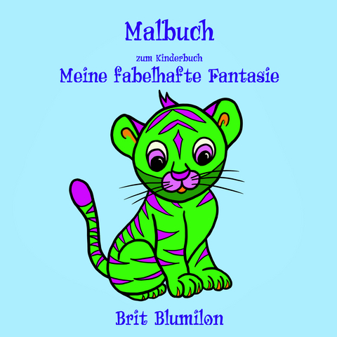 Malbuch zum Kinderbuch Meine fabelhafte Fantasie