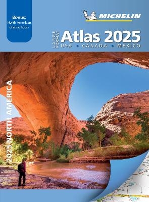 Large Format Atlas 2025 USA - Canada - Mexico (A3-Paperback) -  Michelin