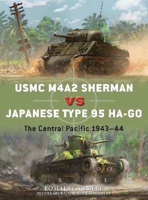 USMC M4A2 Sherman vs Japanese Type 95 Ha-Go - Romain Cansière, Ed Gilbert