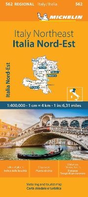 Italy Northeast - Michelin Regional Map 562 -  Michelin