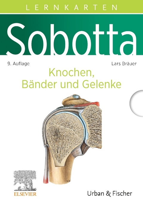 Sobotta Lernkarten Knochen, Bänder und Gelenke - Lars Bräuer