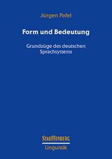 Form und Bedeutung - Jürgen Pafel