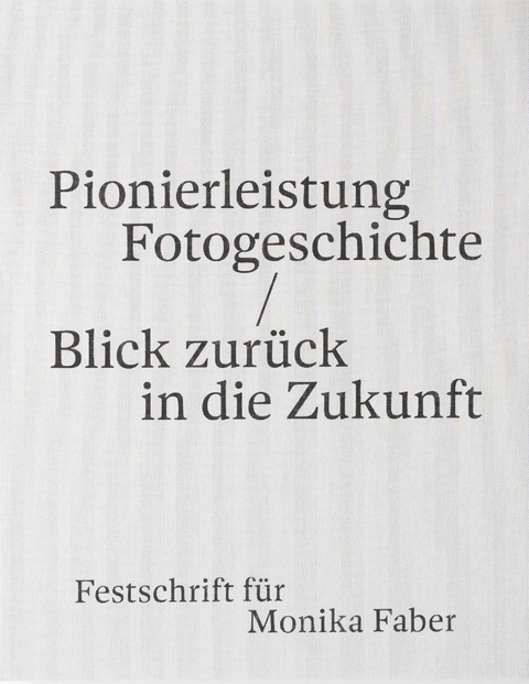 Pionierleistung Fotogeschichte - 