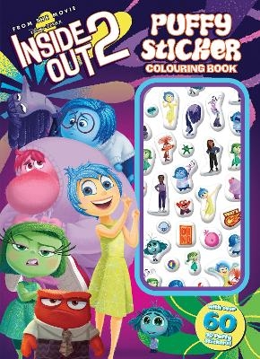 Inside Out 2: Puffy Sticker Colouring Book (Disney Pixar)