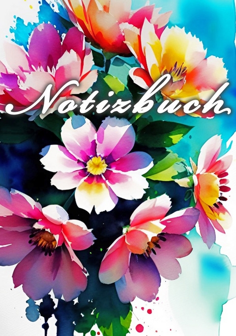 Notizbuch - Blumenstrauß - Ran Murasaki