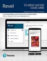 Revel Access Code for Social Psychology - Kenrick, Douglas; Neuberg, Steven; Cialdini, Robert; Lundberg-Kenrick, David