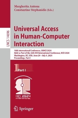 Universal Access in Human-Computer Interaction - 