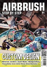 Airbrush Step by Step 91 - Jürgen Grabowsky, Davide Salvadori, Dave Fried, Rafa Garcia Cano