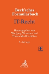 Beck'sches Formularbuch IT-Recht - Weitnauer, Wolfgang; Mueller-Stöfen, Tilman