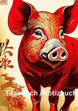 Tagebuch / Notizbuch Chinesische Tierkreis Schwein - Willi Meinecke
