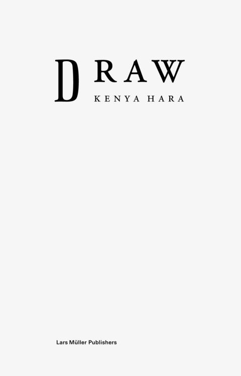 Draw - Kenya Hara