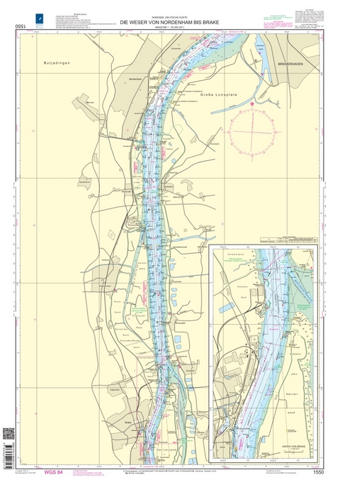 Die Weser von Nordenham bis Brake - 