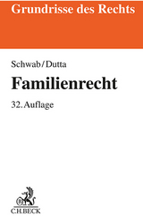 Familienrecht - Schwab, Dieter; Dutta, Anatol