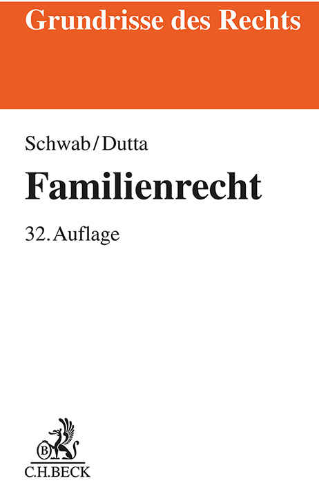 Familienrecht - Dieter Schwab, Anatol Dutta