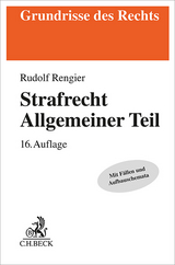 Strafrecht Allgemeiner Teil - Rengier, Rudolf