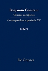 Correspondance générale 1827 - 