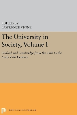 The University in Society, Volume I - 