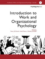 A Handbook of Work and Organizational Psychology - De Wolff, Charles; Drenth, PJD; Henk, Thierry