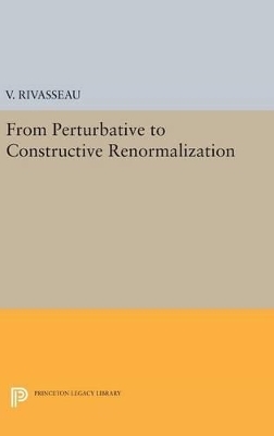 From Perturbative to Constructive Renormalization - V. Rivasseau