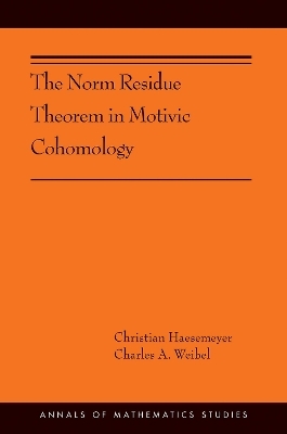 The Norm Residue Theorem in Motivic Cohomology - Christian Haesemeyer, Charles A. Weibel