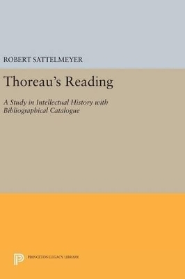 Thoreau's Reading - Robert Sattelmeyer