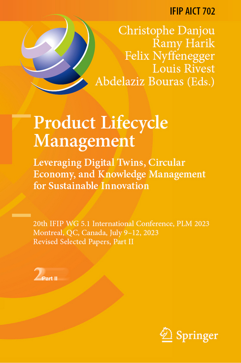 Product Lifecycle Management. Leveraging Digital Twins, Circular Economy, and Knowledge Management for Sustainable Innovation - 