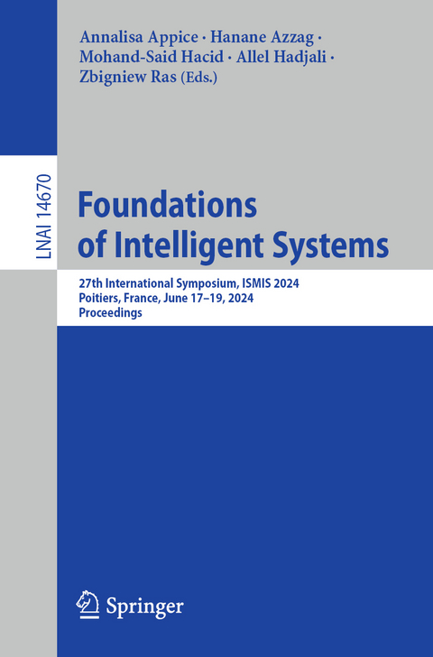 Foundations of Intelligent Systems - 