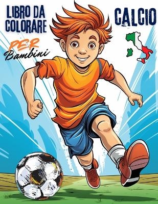 Calcio Libro da Colorare Per Bambini - Federico Bastoni