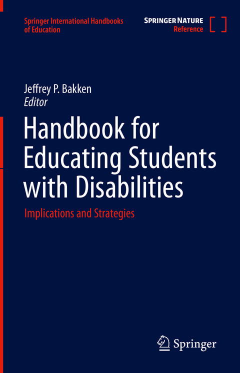 Handbook for Educating Students with Disabilities - 