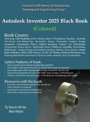 Autodesk Inventor 2025 Black Book - Gaurav Verma, Matt Weber