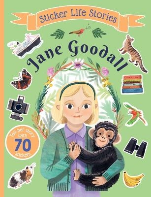 Sticker Life Stories Jane Goodall - Evie Daye