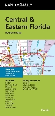 Rand McNally Folded Map: Central & Eastern Florida Regional Map -  Rand McNally