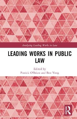 Leading Works in Public Law - 