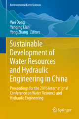 Sustainable Development of Water Resources and Hydraulic Engineering in China - 