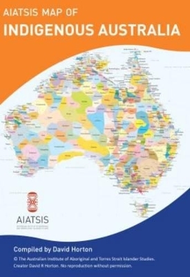 A3 flat AIATSIS map Indigenous Australia - 