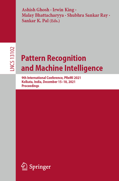 Pattern Recognition and Machine Intelligence - 