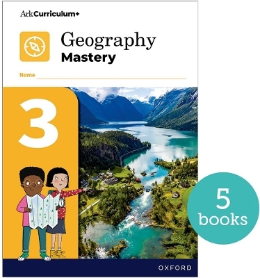 Geography Mastery: Geography Mastery Pupil Workbook 3 Pack of 5