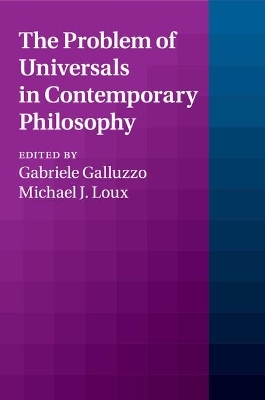 The Problem of Universals in Contemporary Philosophy - 