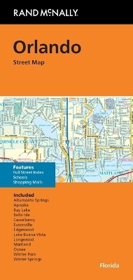 Rand McNally Folded Map: Orlando Street Map -  Rand McNally