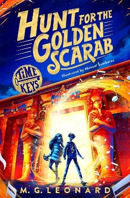 Hunt for the Golden Scarab - M. G. Leonard