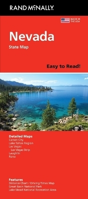 Rand McNally Easy to Read: Nevada State Map -  Rand McNally