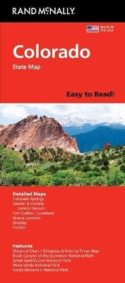 Rand McNally Easy to Read: Colorado State Map -  Rand McNally