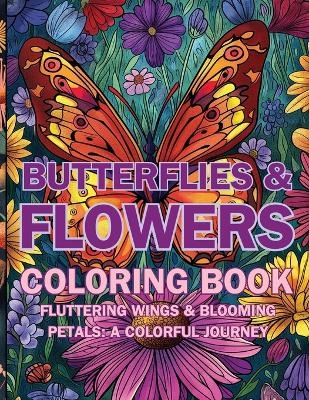 Butterflies & Flowers Coloring Book - Hani Fawareh