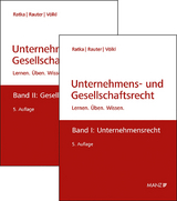 PAKET: Unternehmensrecht + Gesellschaftsrecht - Ratka, Thomas; Rauter, Roman A.; Völkl, Clemens