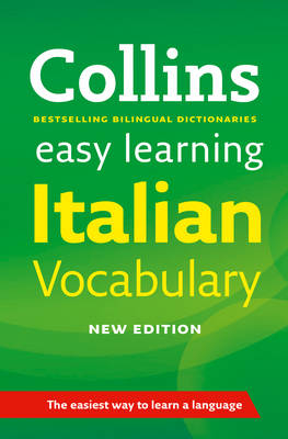 Easy Learning Italian Vocabulary -  Collins Dictionaries