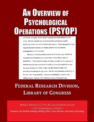 Analysis of Psychological Operations (PSYOP) -  Library of Congress