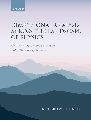 Dimensional Analysis Across the Landscape of Physics - Prof Richard W. Robinett