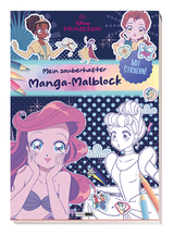 Disney Prinzessin: Mein zauberhafter Manga-Malblock -  DISNEY,  Panini