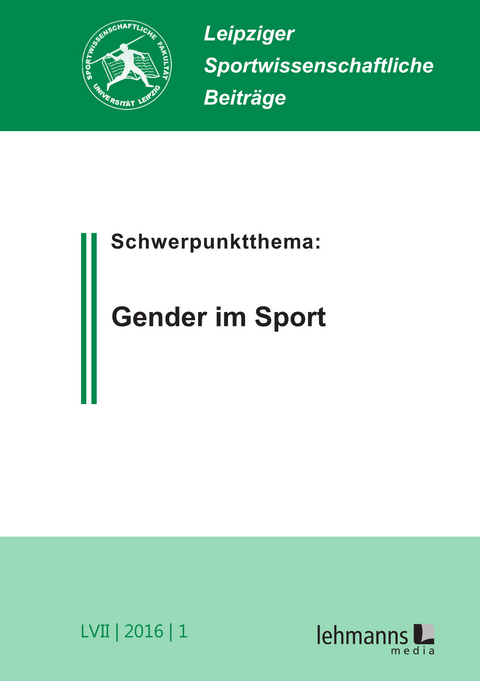 Leipziger Sportwissenschaftliche Beiträge